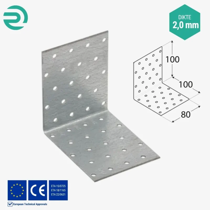 REZU - Houtverbinders - Hoekijzer standaard KM 12