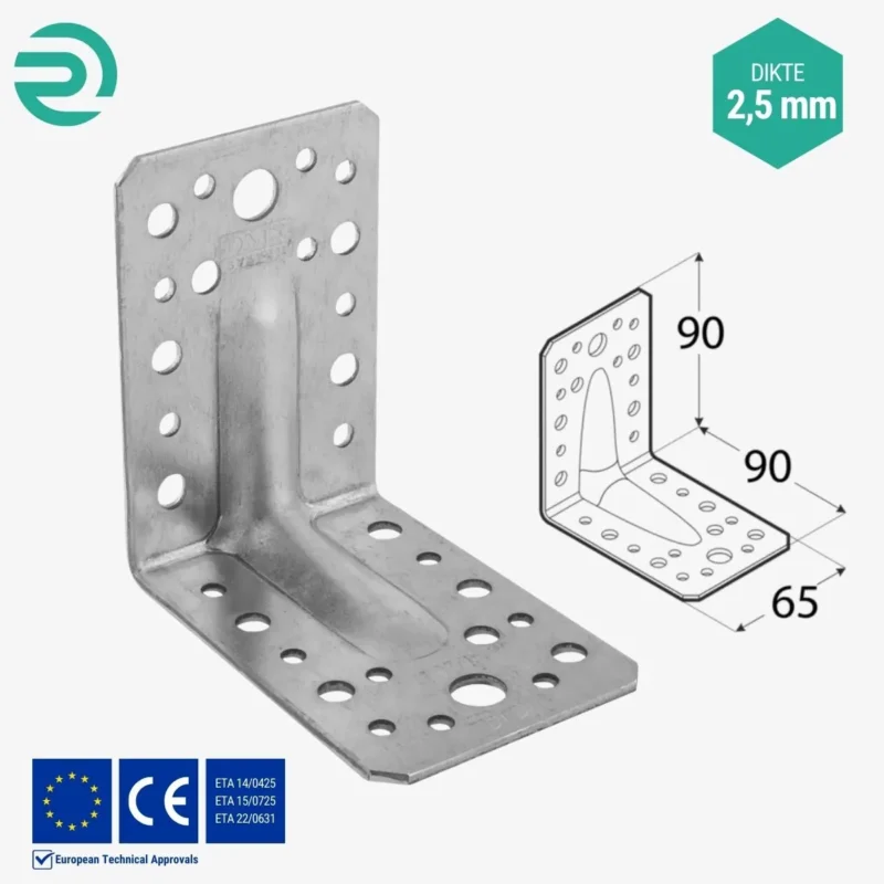REZU - Houtverbinders - Hoekijzer versterkt KP 1