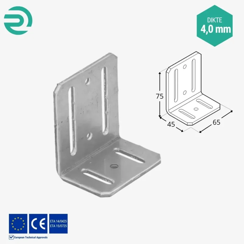 REZU - Houtverbinders - Hoekijzer verstelbaar KR 3