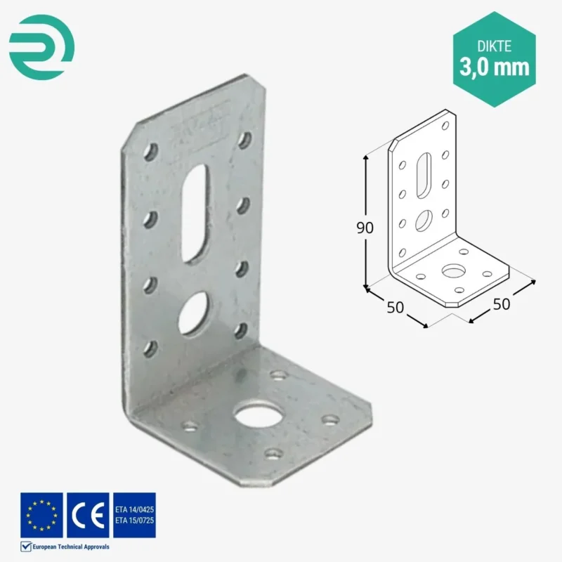 REZU - Houtverbinders - Hoekijzer verstelbaar KR 5