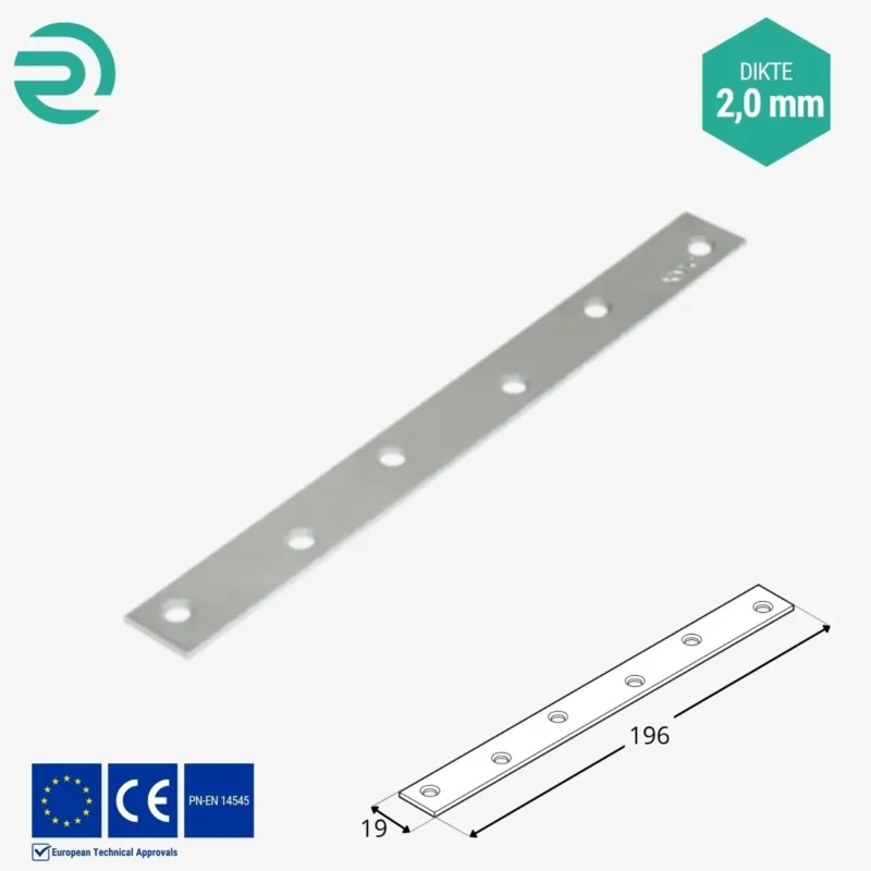 REZU - Houtverbinders - Houtverbinder plat LW 200