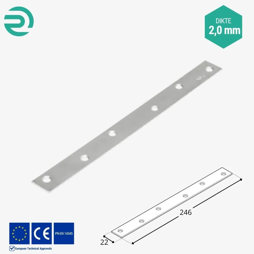 REZU - Houtverbinders - Houtverbinder plat LW 250