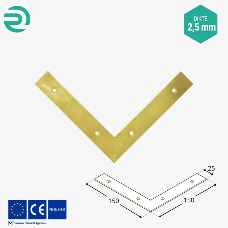 REZU - Houtverbinders - Houtverbinder plat NA 1