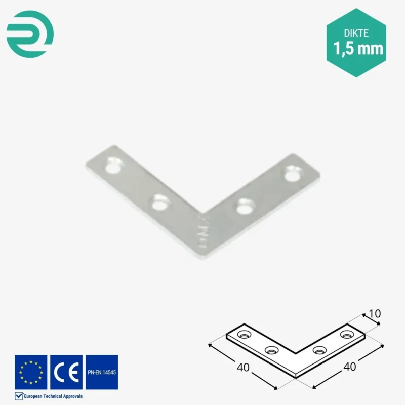REZU - Houtverbinders - Houtverbinder plat NA 40