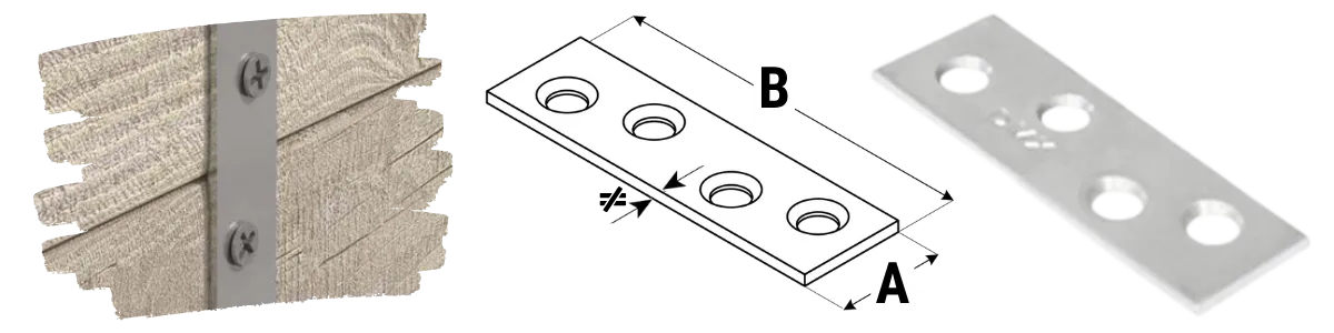REZU - Houtverbinders - Houtverbinders plat LW - Specificaties