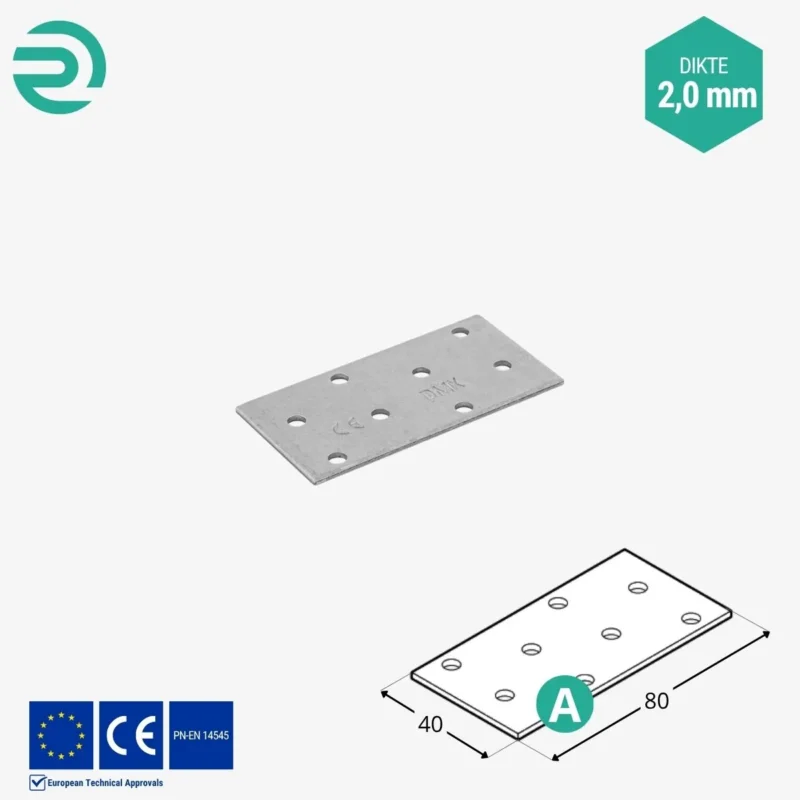 REZU - Houtverbinders - Koppelplaat PP 1
