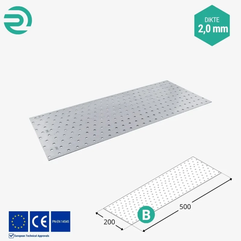 REZU - Houtverbinders - Koppelplaat PP 26